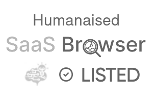 Humanaised - SaaS Browser Verified Badge