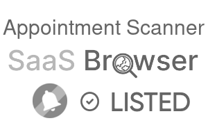Appointment Scanner - SaaS Browser Verified Badge