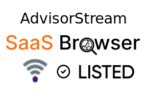 AdvisorStream - SaaS Browser Verified Badge