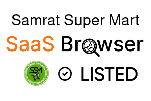 Samrat Super Mart - SaaS Browser Verified Badge