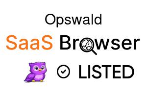 Opswald - SaaS Browser Verified Badge