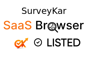 SurveyKar - SaaS Browser Verified Badge
