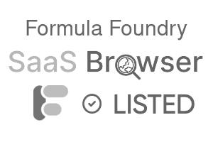 Formula Foundry - SaaS Browser Verified Badge
