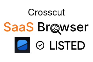 Crosscut - SaaS Browser Verified Badge