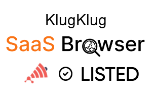KlugKlug - SaaS Browser Verified Badge