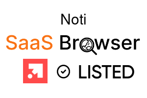 Noti - SaaS Browser Verified Badge