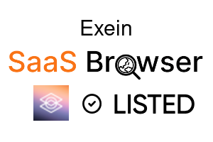 Exein - SaaS Browser Verified Badge