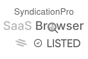SyndicationPro - SaaS Browser Verified Badge
