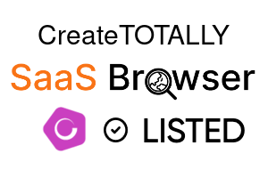 CreateTOTALLY - SaaS Browser Verified Badge