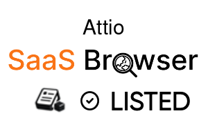 Attio - SaaS Browser Verified Badge