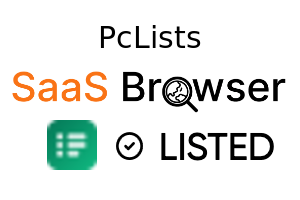 PcLists - SaaS Browser Verified Badge