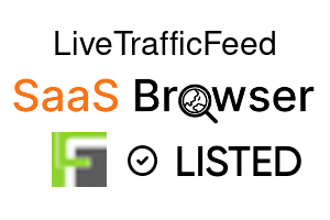LiveTrafficFeed - SaaS Browser Verified Badge