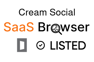 Cream Social - SaaS Browser Verified Badge