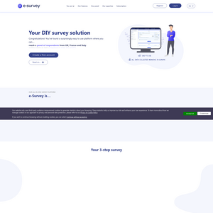 e-Survey Screenshot