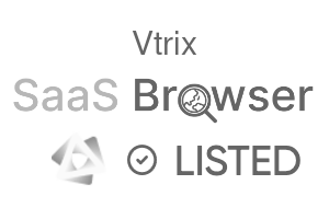 Vtrix - SaaS Browser Verified Badge