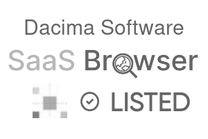 Dacima Software - SaaS Browser Verified Badge