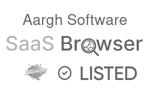 Aargh Software - SaaS Browser Verified Badge