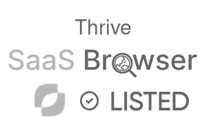 Thrive - SaaS Browser Verified Badge
