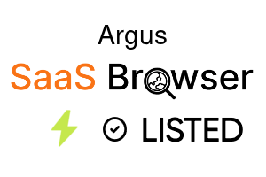Argus - SaaS Browser Verified Badge