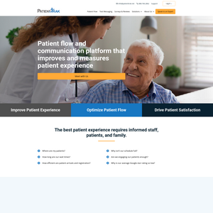 PatientTrak Screenshot