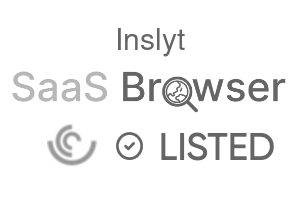 Inslyt - SaaS Browser Verified Badge