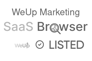WeUp Marketing - SaaS Browser Verified Badge