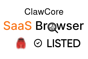 ClawCore - SaaS Browser Verified Badge
