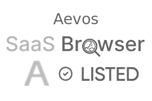 Aevos - SaaS Browser Verified Badge