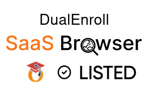 DualEnroll - SaaS Browser Verified Badge