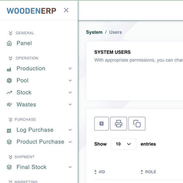 WoodenERP Screenshot 4