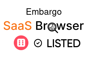 Embargo - SaaS Browser Verified Badge