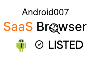 Android007 - SaaS Browser Verified Badge