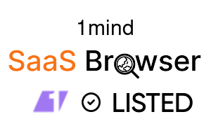 1mind - SaaS Browser Verified Badge