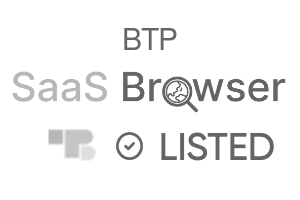 BTP - SaaS Browser Verified Badge