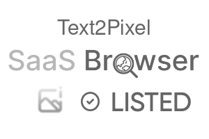 Text2Pixel - SaaS Browser Verified Badge