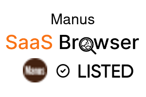 Manus - SaaS Browser Verified Badge