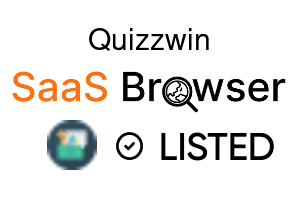 Quizzwin - SaaS Browser Verified Badge