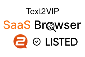 Text2VIP - SaaS Browser Verified Badge