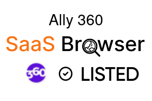 Ally 360 - SaaS Browser Verified Badge