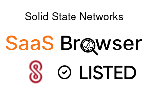 Solid State Networks - SaaS Browser Verified Badge
