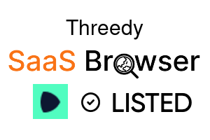 Threedy - SaaS Browser Verified Badge