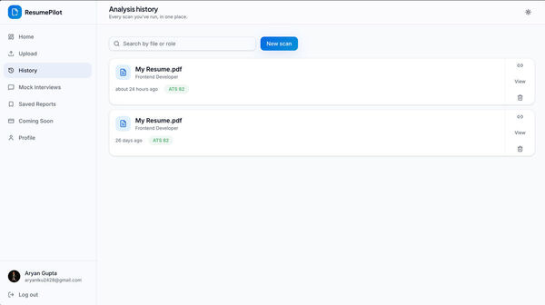ResumePilot Screenshot 1