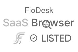 FioDesk - SaaS Browser Verified Badge