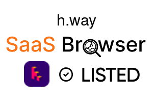 h.way - SaaS Browser Verified Badge