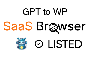 GPT to WP - SaaS Browser Verified Badge