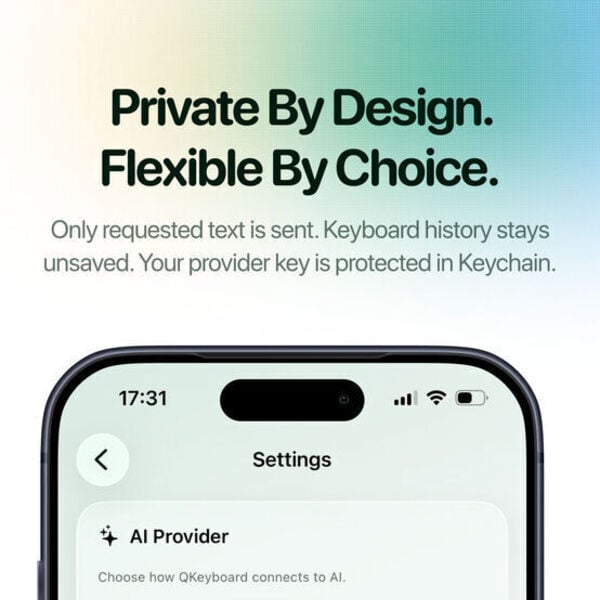 QKeyboard AI Writing Screenshot 2