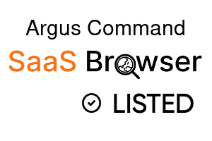 Argus Command - SaaS Browser Verified Badge