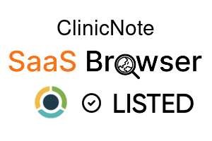 ClinicNote - SaaS Browser Verified Badge