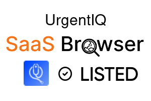 UrgentIQ - SaaS Browser Verified Badge