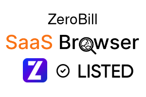 ZeroBill - SaaS Browser Verified Badge